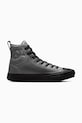 Високи кецове Converse Chuck Taylor All Star Berkshire Boot изкуствен сив A09493C