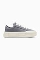 Converse sportcipő Chuck Taylor All Star Cruise platformos szürke A12317C