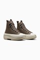 Kožené tenisky Converse Run Star Hike A10049C hnedá AW24