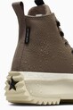 Kožené tenisky Converse Run Star Hike hnedá A10049C