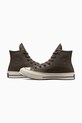 Kožené kecky Converse Chuck 70 hnědá A12347C