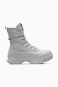 Шкіряні кеди Converse Chuck Taylor All Star Lugged 2.0 CC платформа сірий A12344C