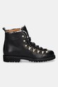 Fracap stivaletti brogue in pelle Magnifico Alto Brill MAGNIFICO.M120.ALTO.BLK nero AW24