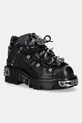 New Rock pantofi platformă negru M.110.S1