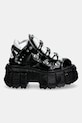 New Rock sneakersy skórzane M-106-S119 Ankle Boot Imperfect M.106.S119 czarny AA00