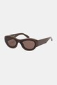 Sunnei ochelari de soare oglindite maro MACCXEYW005
