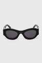 Sunnei okulary przeciwsłoneczne lustrzana czarny MACCXEYW005