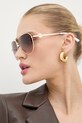 Слънчеви очила Guess авиатор злато GF6140.32F