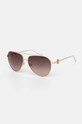 Слънчеви очила Guess GF6140.32F злато AW24