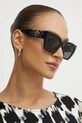 Сонцезахисні окуляри Kurt Geiger London однотонна з деталлю чорний 2798300679