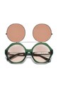 Chłopiec Mini Rodini okulary przeciwsłoneczne dziecięce 2466011575 zielony