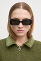 LINDA FARROW sunglasses LOLA rectangle black LFL1117C1SUN