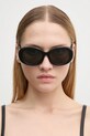 LINDA FARROW sunglasses LINA plain with a detail black LFL1462C1SUN