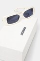 Jacquemus okulary przeciwsłoneczne ROND biały JAC11C2SUN