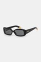 Jacquemus ochelari de soare ROND nu negru JAC11C1SUN