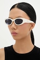 Slnečné okuliare Jacquemus OVALO JAC4C7SUN biela SS25