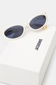 Accesorii Jacquemus ochelari de soare OVALO JAC4C7SUN alb