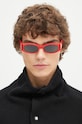Jacquemus ochelari de soare OVALO JAC4C8SUN rosu