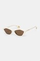 Jacquemus ochelari de soare BAMBINO uniforme alb JAC42C3SUN