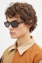 Jacquemus okulary przeciwsłoneczne MERIDIANO brązowy JAC9C2SUN