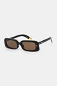 Jacquemus ochelari de soare AZZURO transparent negru JAC47C1SUN