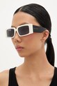 MAGDA BUTRYM occhiali da sole x LINDA FARROW MAGDA11C2SUN bianco SS25