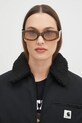 Солнцезащитные очки The Attico BERTA ATTICO38C12SUN зелёный SS25