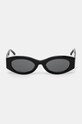 The Attico okulary przeciwsłoneczne BERTA ATTICO38C1SUN czarny SS25