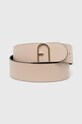 Двосторонній шкіряний ремінь Furla WC00048.ARE000.BBR00 чорний AW24