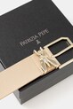 Аксесуари Шкіряний ремінь Patrizia Pepe 8W0044.L001 бежевий