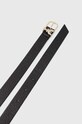 Patrizia Pepe curea de piele 8W0045.L001 negru SS25