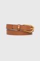 Kožený opasok Gianni Chiarini hnedá CN.3702.PRCKLUX.NUT.6pz