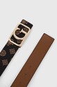 Oboustranný pásek Guess KUBA BW9151.P4335 hnědá AW24