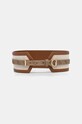 Opasok Guess KERIMA imitácia kože béžová BW9148.P4380