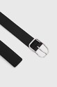 BOSS curea de piele 50516473 negru AW24