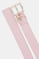 Kožený opasok HUGO 50522644 ružová NC25