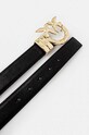 Pinko cintura in pelle 100125.A1Z7 nero AW24