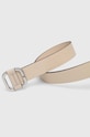 Kožený pásek Lauren Ralph Lauren 412912022 béžová AW24