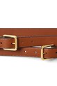 Lauren Ralph Lauren pasek skórzany 412936524 brązowy AW25