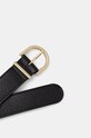 Coccinelle curea de piele COCCINELLETORCHON E3.R31.11.06.01 negru AW24