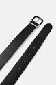 Sisley pasek 6HEEWL02E czarny AW24