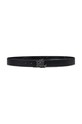 Шкіряний ремінь Lauren Ralph Lauren 412951446 чорний AW24