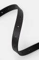 MM6 Maison Margiela leather belt SA5TP0011.P7179 black AW24