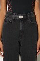 Accesorii MM6 Maison Margiela curea de piele SA5TP0011.P7179 negru