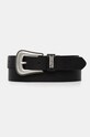 Кожаный ремень Pepe Jeans MILDRED BELT Planet friendly чёрный PL020852