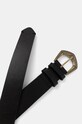 Kožený opasok Pepe Jeans LINDSAY BELT PL020855 čierna AW24