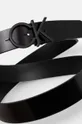 Шкіряний ремінь Calvin Klein K60K612396 чорний AW24