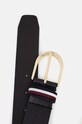 Tommy Hilfiger curea de piele AW0AW16596 bleumarin AW24