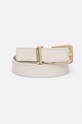 Tommy Hilfiger pasek skórzany beżowy AW0AW16602