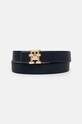 Двосторонній шкіряний ремінь Tommy Hilfiger темно-синій AW0AW16604